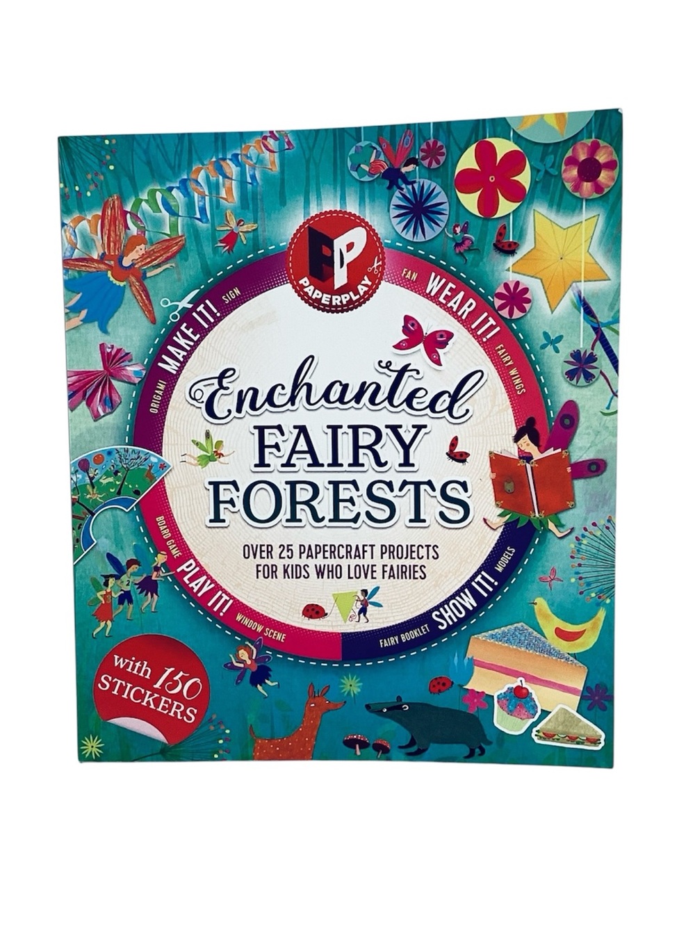 💚 FREE with any purchase ⭐️ Paperplay Enchanted Fairy Forests Papercraft Kit
